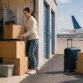 How Storage Units Can Simplify the Process of Relocating by Air