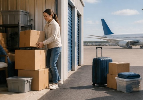 How Storage Units Can Simplify the Process of Relocating by Air